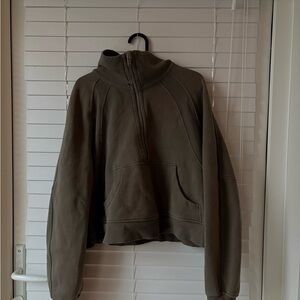 lululemon athletica half zip scuba